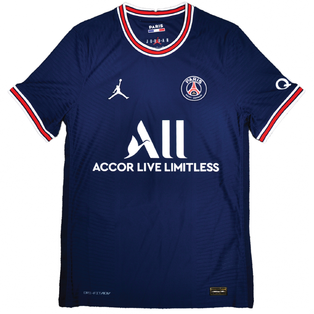 Player Edition] PSG x Jordan 2021/22 Dri Fit Adv. Home Shirt